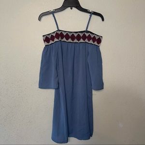 maurices off the shoulder denim dress